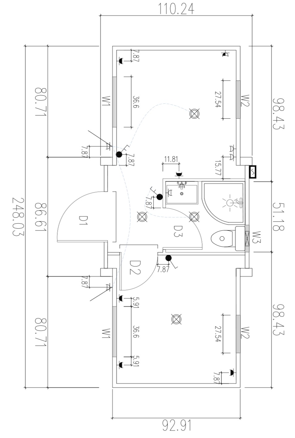 211 Outback floor plan